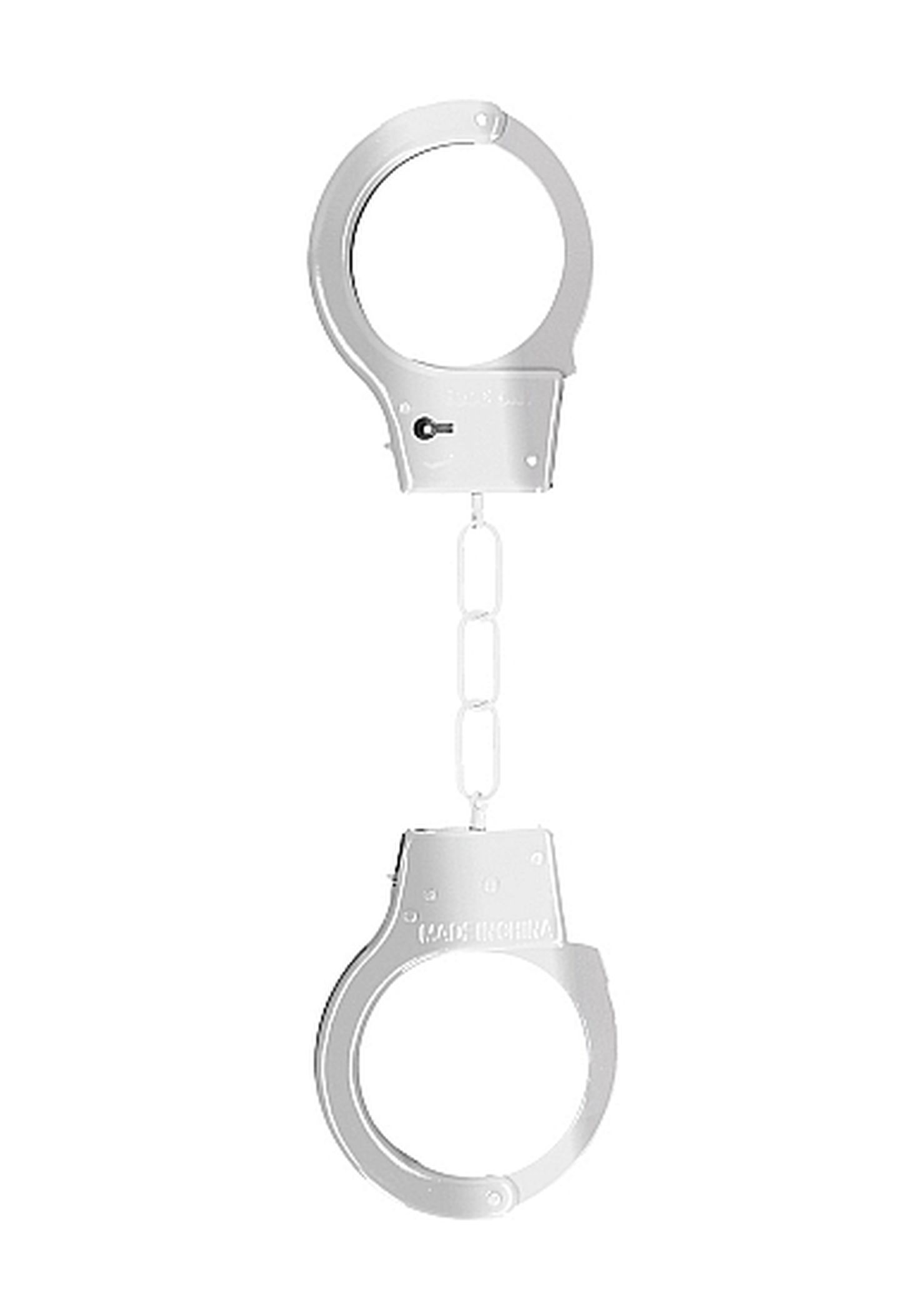 ShotsToys Metal Handcuffs Metal - Kajdanki metalowe ⚫ DARMOWA DOSTAWA od 299zł ⚫ DYSKRETNA PRZESYŁKA 24H Z POLSKI ⚫