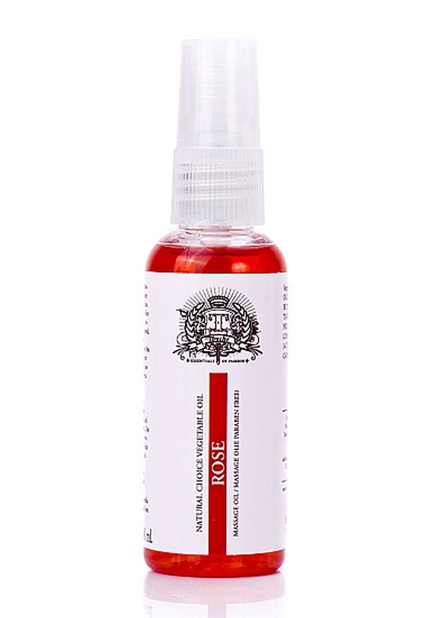 Touché Massage Oil Rose 50 Ml - Olejek do masażu ⚫ DARMOWA DOSTAWA od 299zł ⚫ DYSKRETNA PRZESYŁKA 24H Z POLSKI ⚫