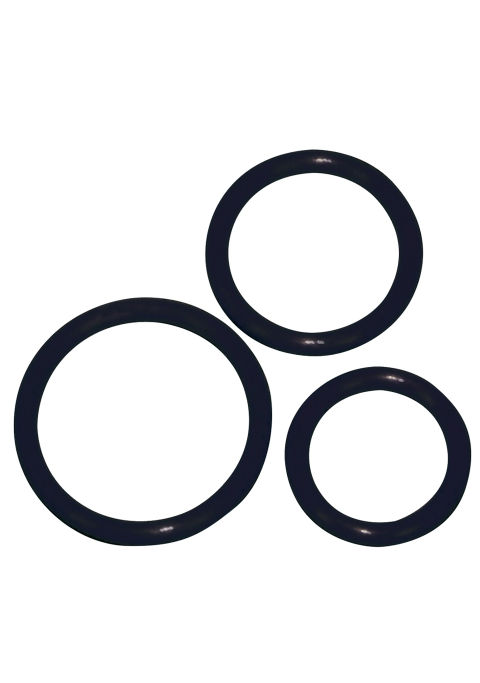 You2Toys Silicone Cock Ring 3 - Zestaw elastycznych pierścieni erekcyjnych ▶️▶️ DYSKRETNIE ▶️ GWARANCJA ▶️ PRZESYŁKA 24h ▶️