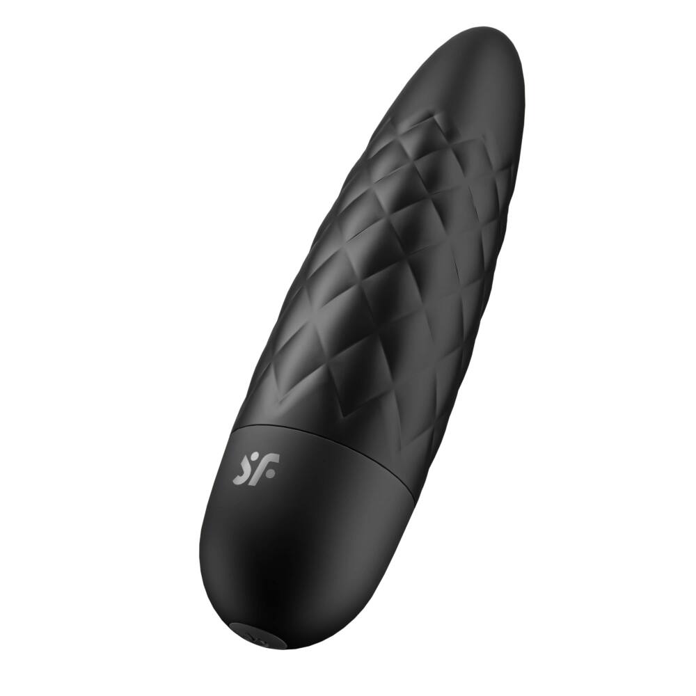 Satisfyer Ultra Power Bullet 5 (Black) - Miniwibrator Pocisk, Czarny ▶️▶️ DYSKRETNIE ▶️ GWARANCJA ▶️ PRZESYŁKA 24h ▶️