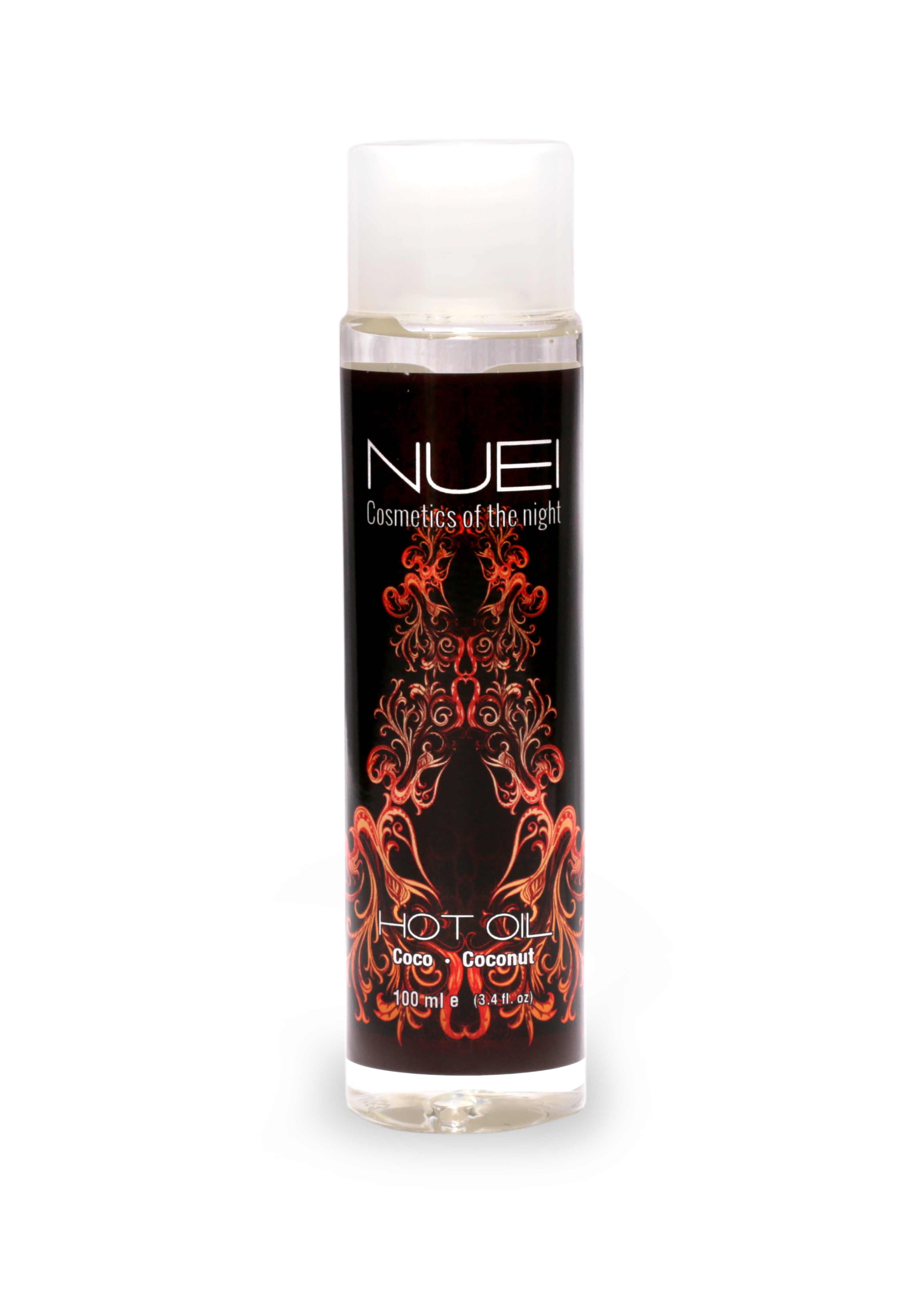 Nuei Hot Oil Coconut 100Ml - Wegański olejek do masażu o smaku kokosowym ▶️▶️ DYSKRETNIE ▶️ GWARANCJA ▶️ PRZESYŁKA 24h ▶️