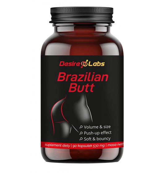 Desire Labs Brazilian Butt 90 kaps. - kapsułki na jędrne pośladki ▶️▶️ DYSKRETNIE ▶️ GWARANCJA ▶️ PRZESYŁKA 24h ▶️