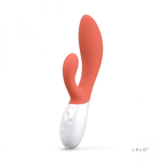 Lelo Ina 3 Coral - wibrator króliczek, czerwony ▶️▶️ DYSKRETNIE ▶️ GWARANCJA ▶️ PRZESYŁKA 24h ▶️