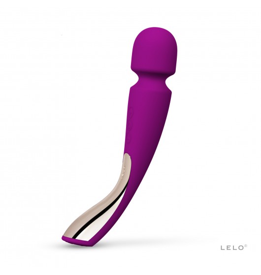 Lelo Smart Wand 2 Medium Deep Rose - wibratory wand, różowy ▶️▶️ DYSKRETNIE ▶️ GWARANCJA ▶️ PRZESYŁKA 24h ▶️