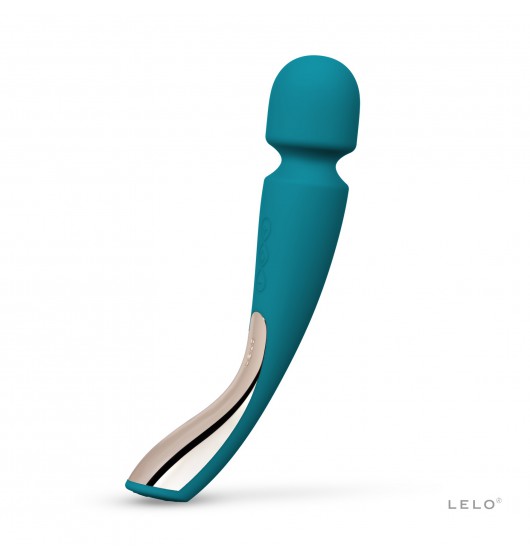 Lelo Smart Wand 2 Medium Ocean Blue - wibratory wand, niebieski ▶️▶️ DYSKRETNIE ▶️ GWARANCJA ▶️ PRZESYŁKA 24h ▶️