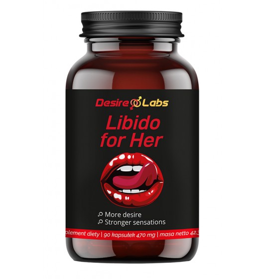 Desire Labs Libido for her 90 kaps. - kapsułki na libido ▶️▶️ DYSKRETNIE ▶️ GWARANCJA ▶️ PRZESYŁKA 24h ▶️