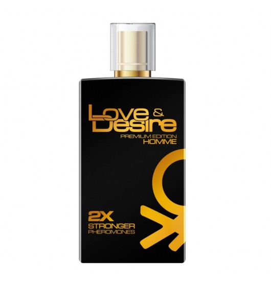 Sexual Health Series Love&Desire Gold Homme 100ml - męskie perfumy z feromonami ▶️▶️ DYSKRETNIE ▶️ GWARANCJA ▶️ PRZESYŁKA 24h ▶️