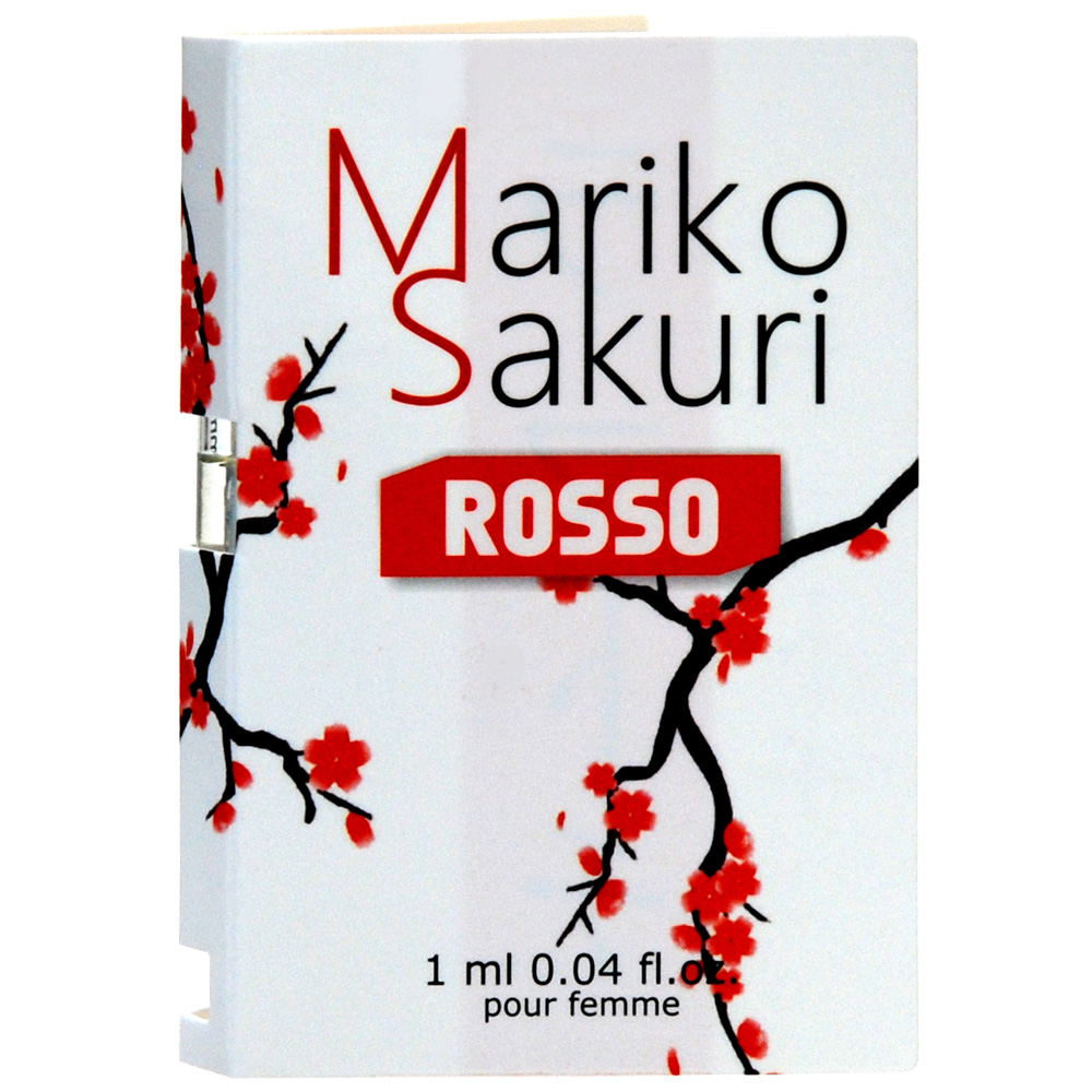 Mariko sakuri ROSSO 1ml - Damskie perfumy z feromonami ▶️▶️ DYSKRETNIE ▶️ GWARANCJA ▶️ PRZESYŁKA 24h ▶️