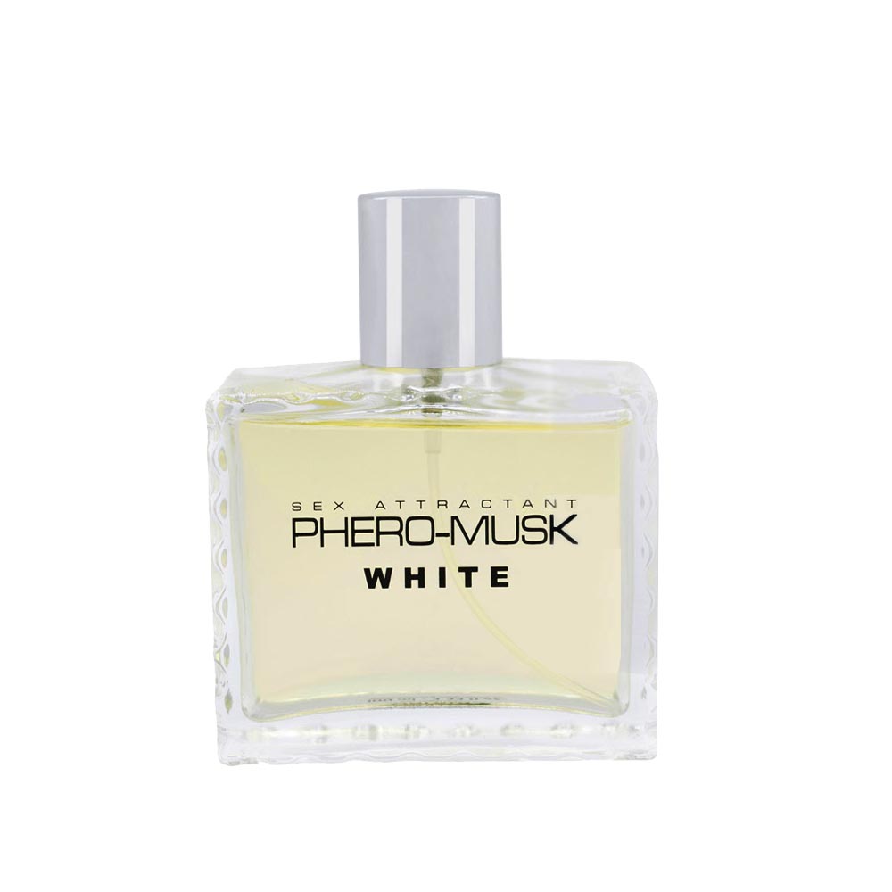 Aurora cosmetics Phero-Musk White for men, 100 ml - Perfumy męskie ▶️▶️ DYSKRETNIE ▶️ GWARANCJA ▶️ PRZESYŁKA 24h ▶️