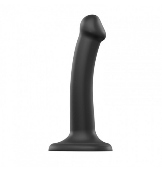 Strap-on-me Double Density Black S - Dildo strap on, Czarny ⚫ DARMOWA DOSTAWA od 299zł ⚫ DYSKRETNA PRZESYŁKA 24H Z POLSKI ⚫