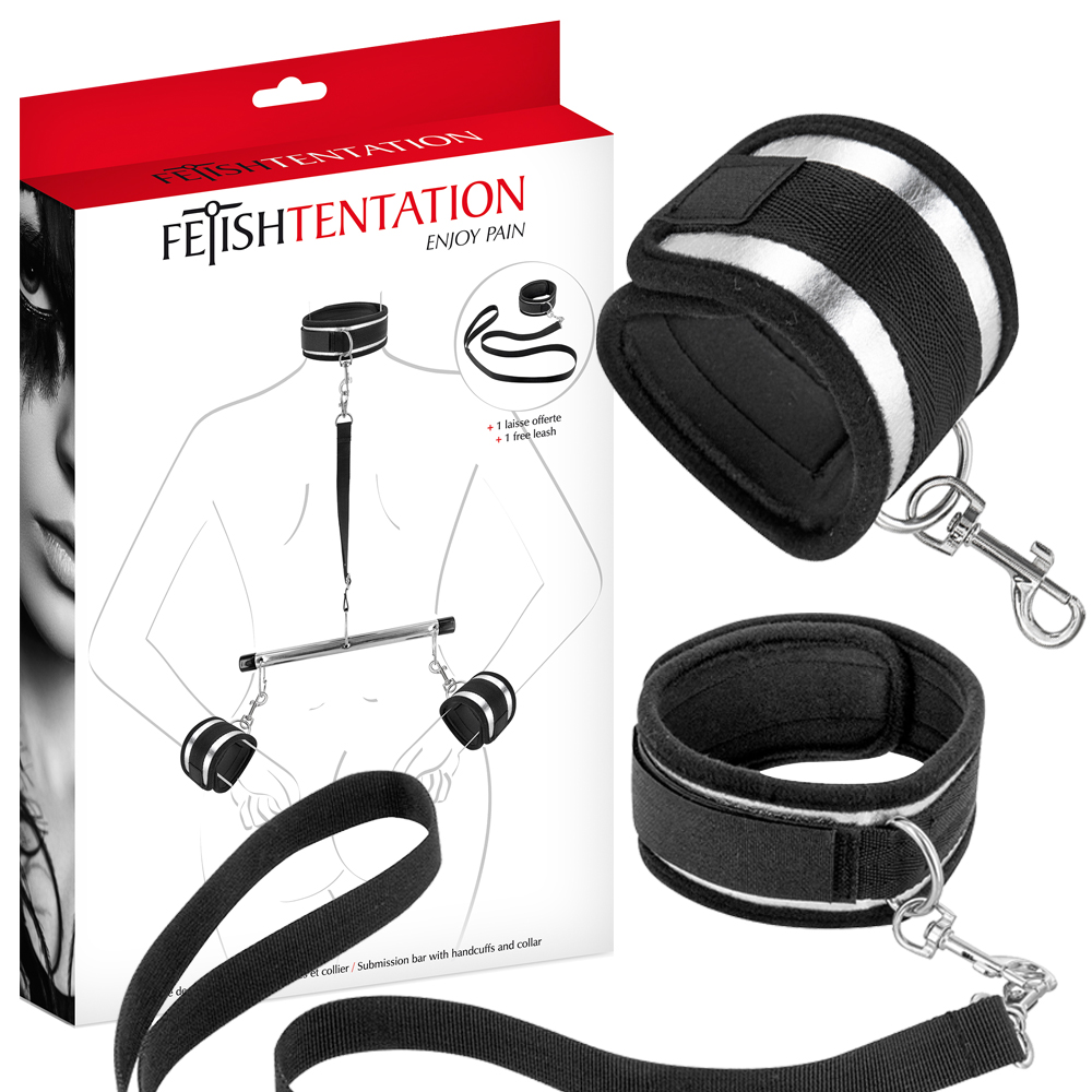 Fetish tentation Submission Bar With Handcuffs And Collar - System do krępowania ▶️▶️ DYSKRETNIE ▶️ GWARANCJA ▶️ PRZESYŁKA 24h ▶️