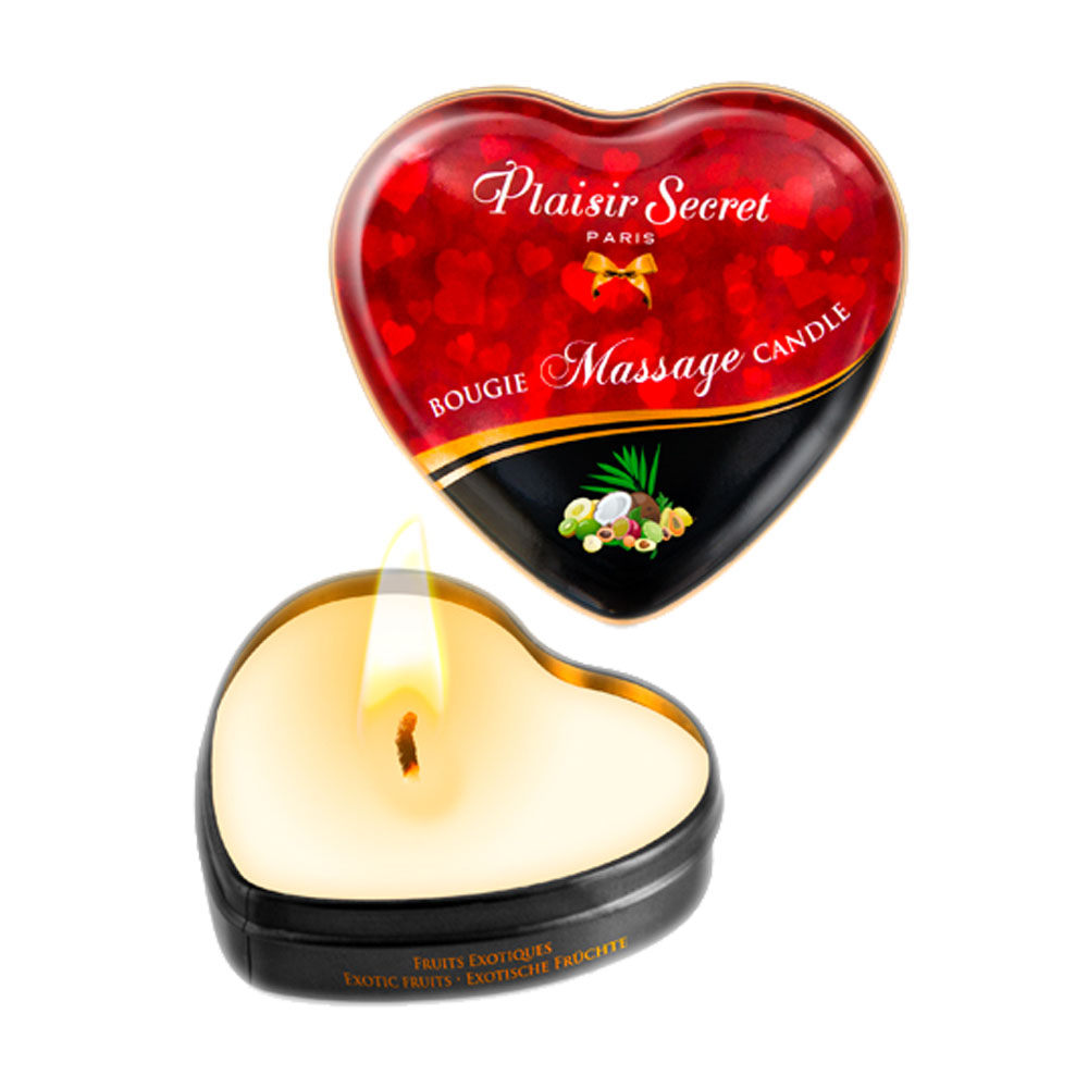 Plaisir secrets Massage Candle Exotics Fruits - Świeca do masażu, zapach owoców egzotycznych ▶️▶️ DYSKRETNIE ▶️ GWARANCJA ▶️ PRZESYŁKA 24h ▶️