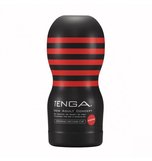 Tenga Original Vacuum Cup Strong - Masturbator klasyczny ⚫ DARMOWA DOSTAWA od 299zł ⚫ DYSKRETNA PRZESYŁKA 24H Z POLSKI ⚫