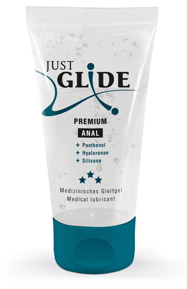 Just Glide Just Glide Premium Anal 50 Ml - Lubrykant analny ▶️▶️ DYSKRETNIE ▶️ GWARANCJA ▶️ PRZESYŁKA 24h ▶️