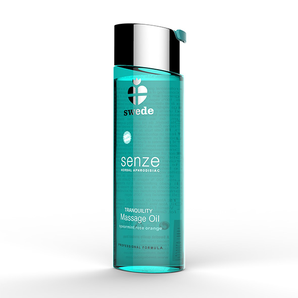 Swede Massage Oil Spearmint Rose Orange 150 Ml - Wegański Olejek do masażu ⚫ Z kodem 