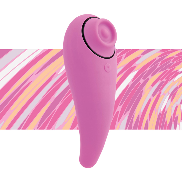 FeelzToys Femmegasm Tapping & Tickling Pink - Wibrator łechtaczkowy pulsujący Różowy ▶️▶️ DYSKRETNIE ▶️ GWARANCJA ▶️ PRZESYŁKA 24h ▶️