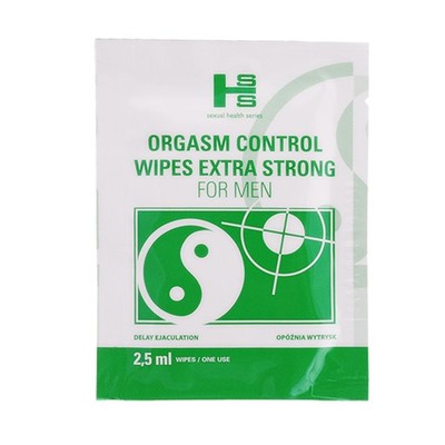 Sexual Health Series Orgasm Control Wipes 6Szt. - Chusteczki z środkiem wydłużającym stosunek ▶️▶️ DYSKRETNIE ▶️ GWARANCJA ▶️ PRZESYŁKA 24h ▶️