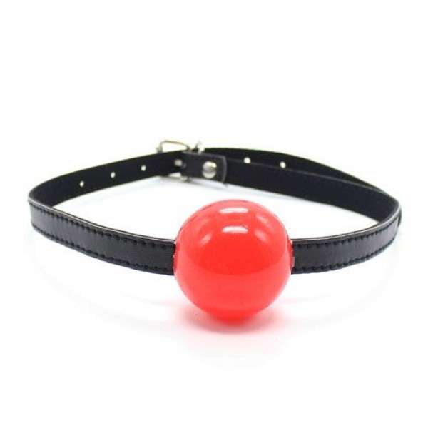 Toyz4lovers Ball Gag (Rossa) - Knebel z kulką ▶️▶️ DYSKRETNIE ▶️ GWARANCJA ▶️ PRZESYŁKA 24h ▶️