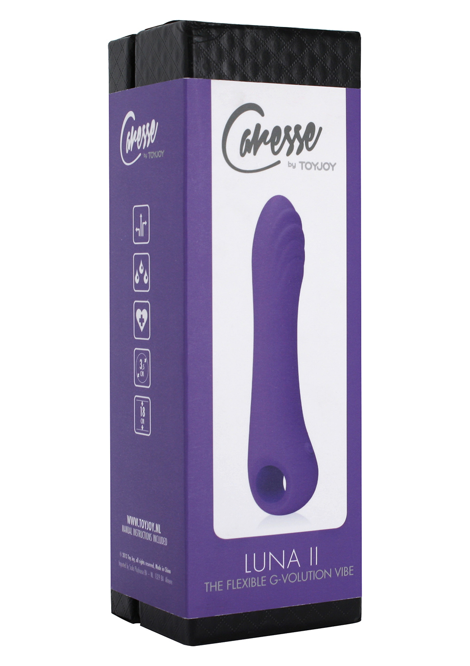 ToyJoy Luna Ii Flexible Vibe Purple - Wibrator do punktu G ▶️▶️ DYSKRETNIE ▶️ GWARANCJA ▶️ PRZESYŁKA 24h ▶️