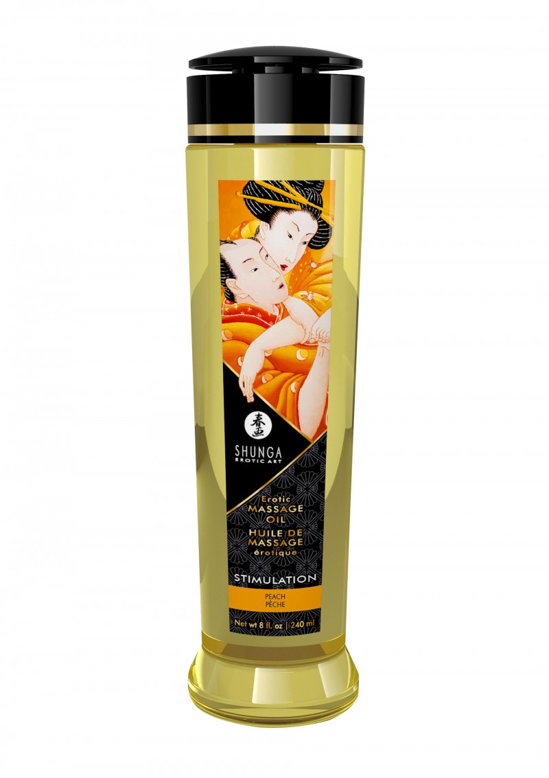 Shunga Massage Oil Stimulation 240Ml - Olejek do masażu ▶️▶️ DYSKRETNIE ▶️ GWARANCJA ▶️ PRZESYŁKA 24h ▶️