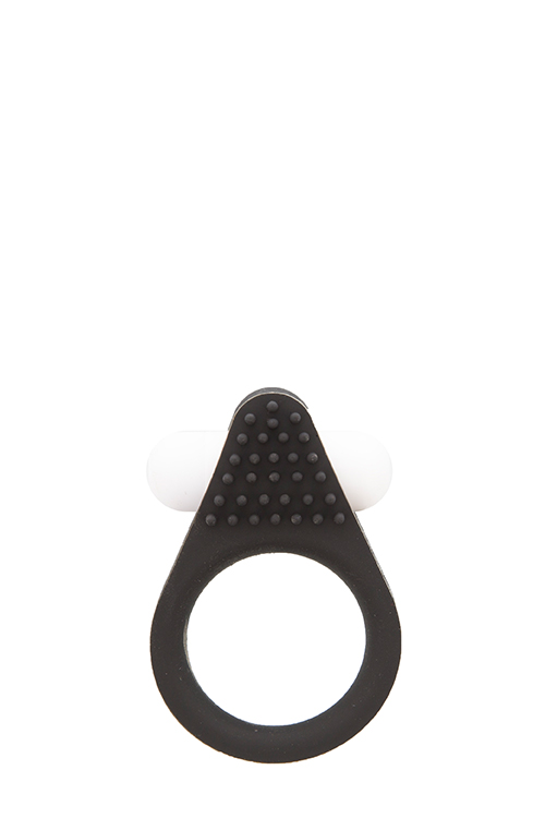 Lit Up Silicone Stimu Ring 1 Black - Wibrujący pierścień erekcyjny Czarny ▶️▶️ DYSKRETNIE ▶️ GWARANCJA ▶️ PRZESYŁKA 24h ▶️