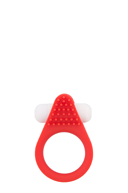 Lit Up Silicone Stimu Ring 1 Red - Wibrujący pierścień erekcyjny Czerwony ▶️▶️ DYSKRETNIE ▶️ GWARANCJA ▶️ PRZESYŁKA 24h ▶️