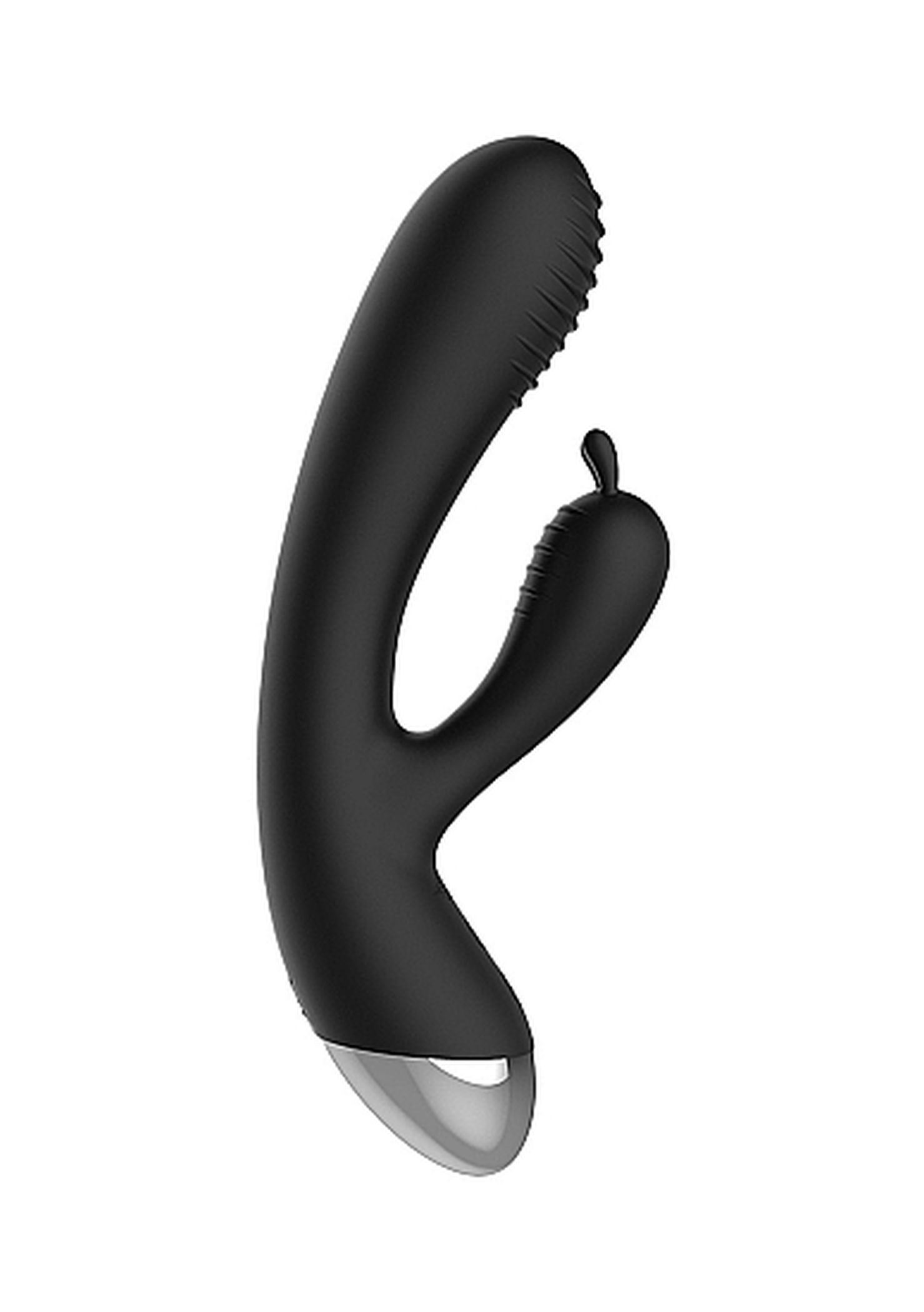 ElectroShock E Stimulation Rabbit Vibrator Black - Wibrator króliczek z elektrostymulacją ▶️▶️ DYSKRETNIE ▶️ GWARANCJA ▶️ PRZESYŁKA 24h ▶️