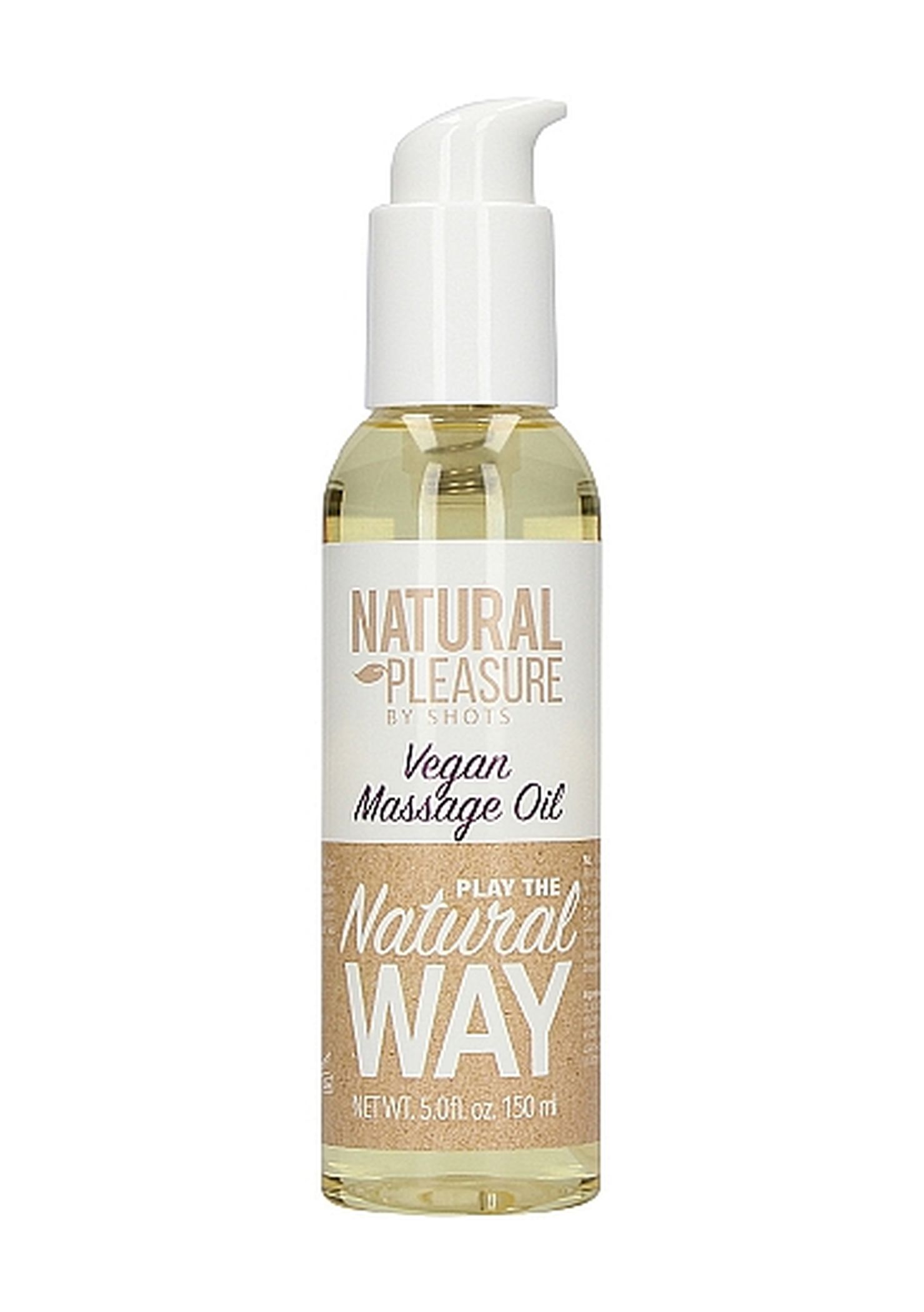 Natural Pleasure Vegan Massage Oil 150 Ml - Olejek do masażu wegański ▶️▶️ DYSKRETNIE ▶️ GWARANCJA ▶️ PRZESYŁKA 24h ▶️