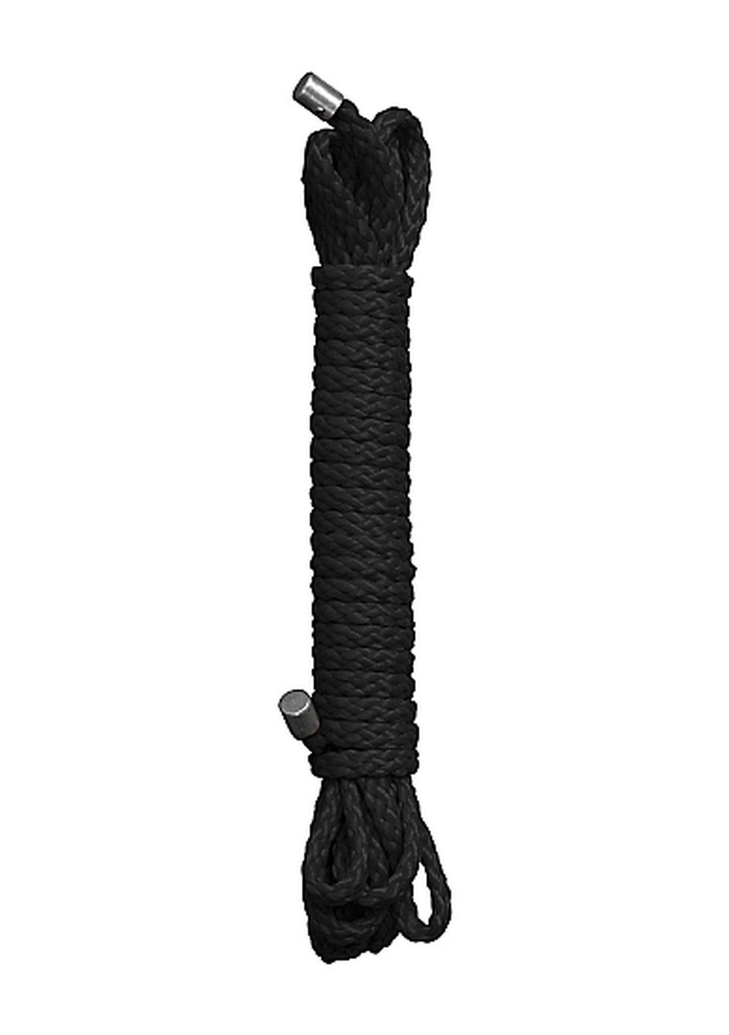 Ouch! Kinbaku Rope 10M Black - Lina do krępowania Czarny ▶️▶️ DYSKRETNIE ▶️ GWARANCJA ▶️ PRZESYŁKA 24h ▶️