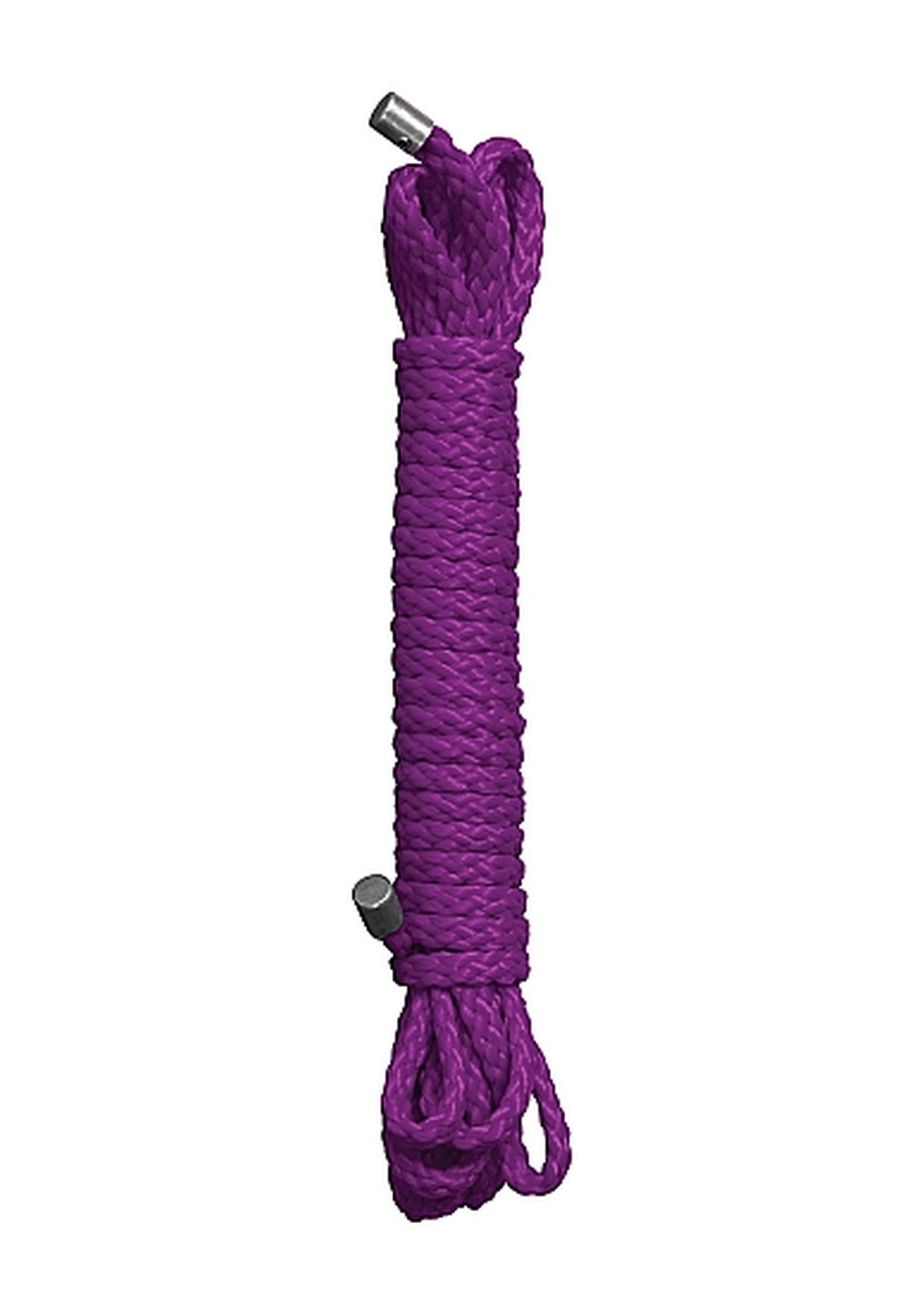 Ouch! Kinbaku Rope 5M Purple - Lina do krępowania Fioletowy ▶️▶️ DYSKRETNIE ▶️ GWARANCJA ▶️ PRZESYŁKA 24h ▶️