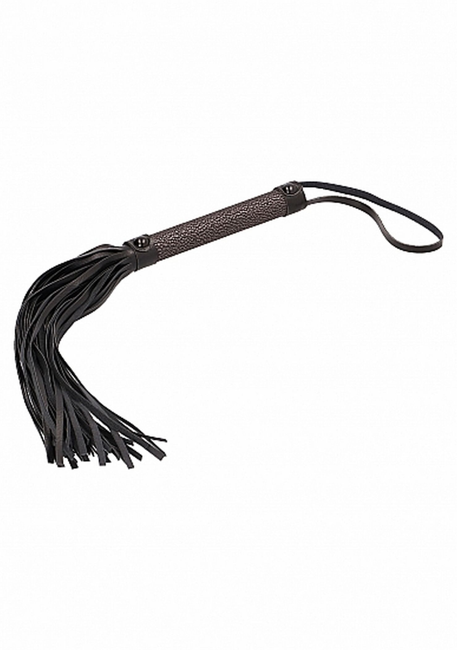 Ouch! Ouch Elegant Flogger Titanium Grey - Pejcz BDSM ▶️▶️ DYSKRETNIE ▶️ GWARANCJA ▶️ PRZESYŁKA 24h ▶️