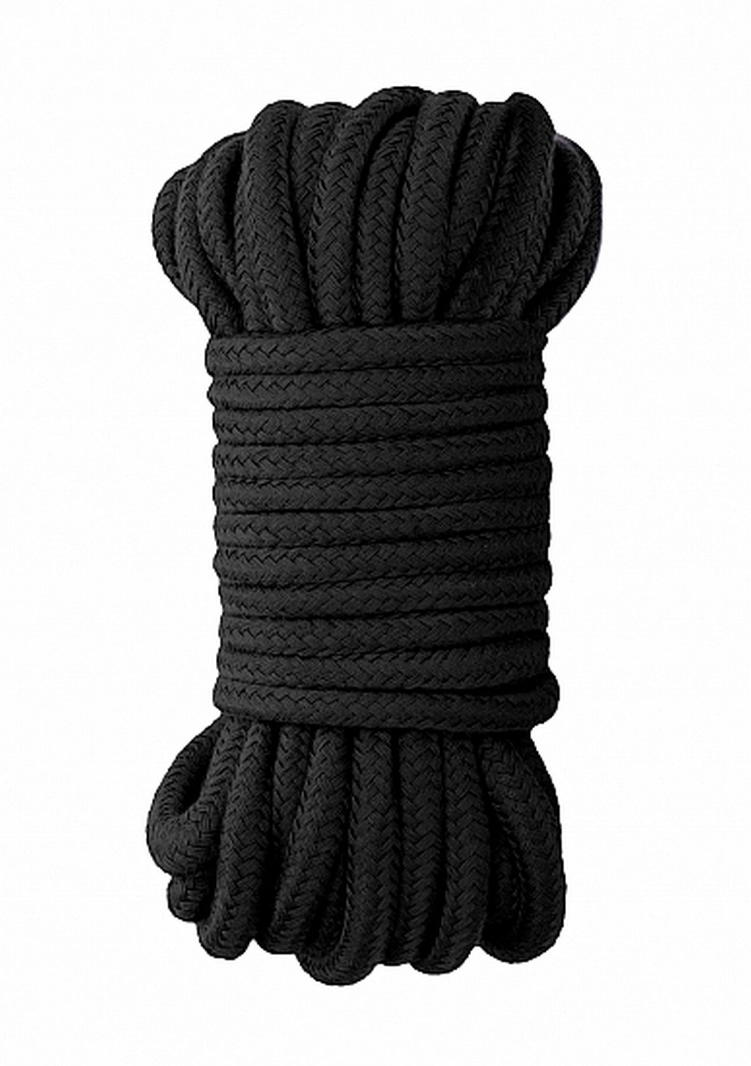 Ouch! Japanese Rope 10 Meter Black - Lina do krępowania ▶️▶️ DYSKRETNIE ▶️ GWARANCJA ▶️ PRZESYŁKA 24h ▶️