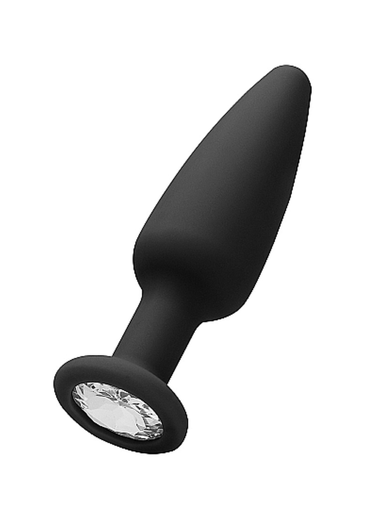 Ouch! Cone Shaped Diamond Butt Plug Black - Korek analny z diamentem ▶️▶️ DYSKRETNIE ▶️ GWARANCJA ▶️ PRZESYŁKA 24h ▶️