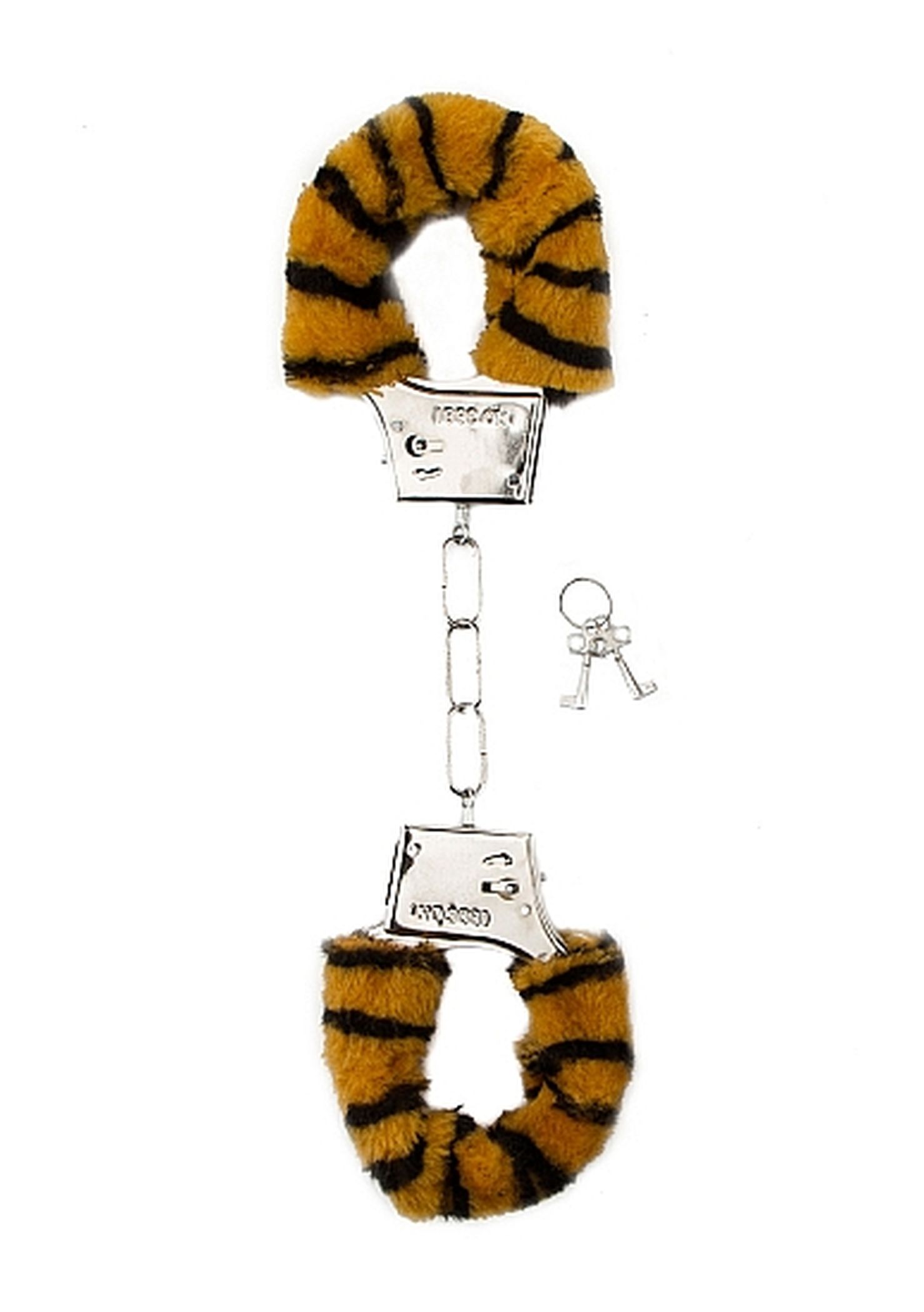 ShotsToys Furry Handcuffs Tiger - Kajdanki z futerkiem tygrys ▶️▶️ DYSKRETNIE ▶️ GWARANCJA ▶️ PRZESYŁKA 24h ▶️