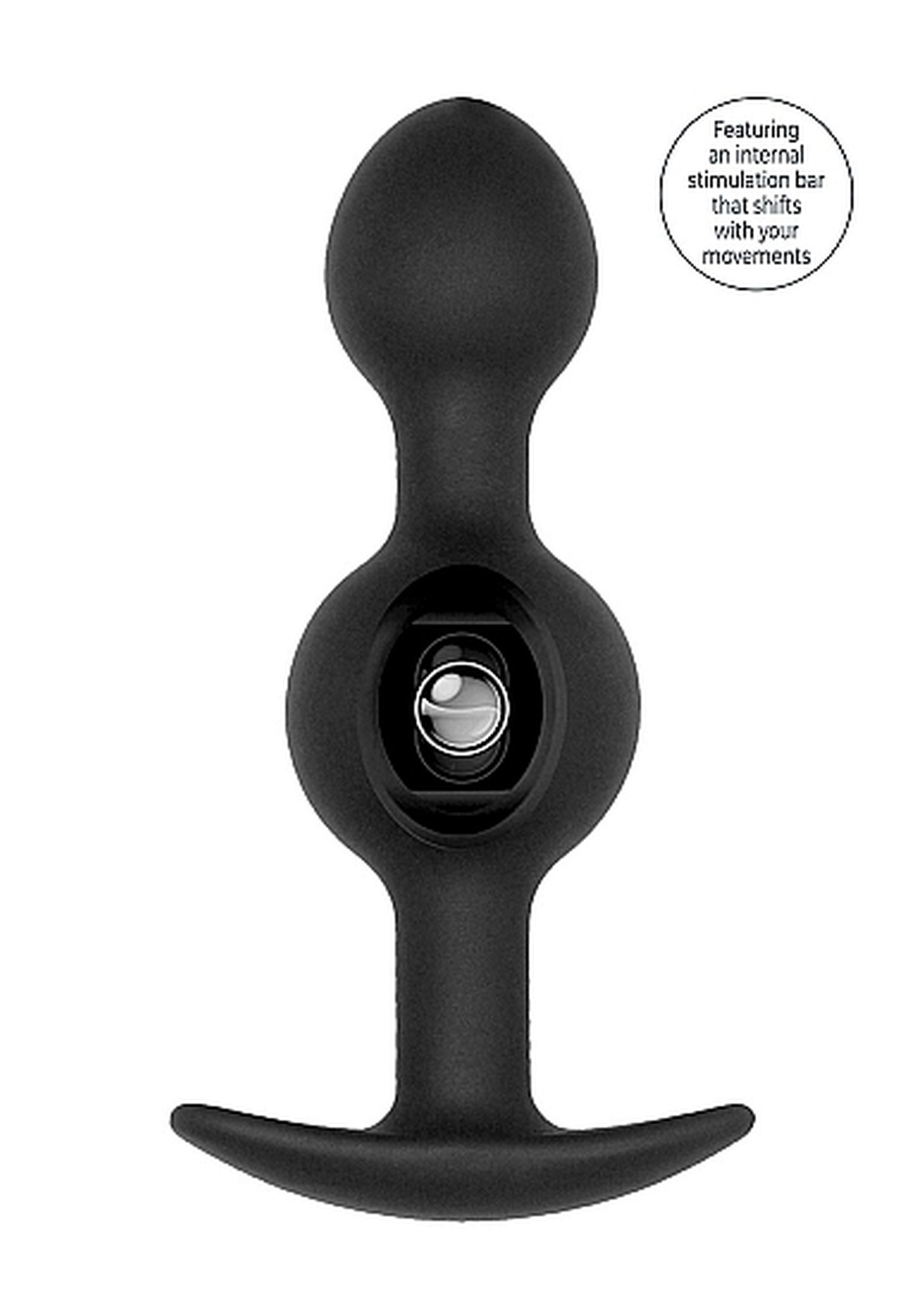 Sono N0. 90 Self Penetrating Butt Plug Black - Korek analny z ruchem pulsacyjnym ▶️▶️ DYSKRETNIE ▶️ GWARANCJA ▶️ PRZESYŁKA 24h ▶️