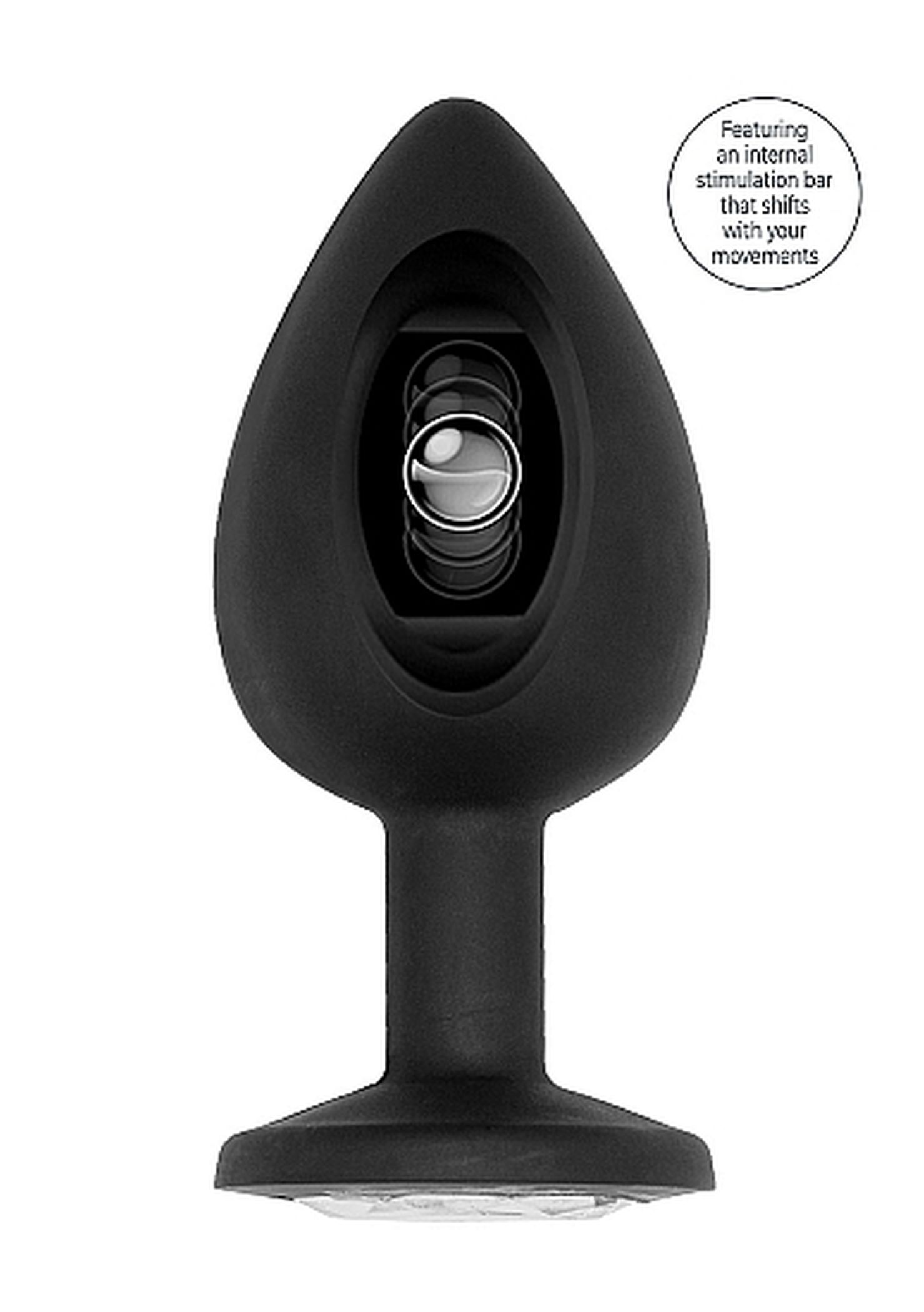 Sono N0. 91 Self Penetrating Butt Plug Black - Korek analny z ruchem pulsacyjnym ▶️▶️ DYSKRETNIE ▶️ GWARANCJA ▶️ PRZESYŁKA 24h ▶️