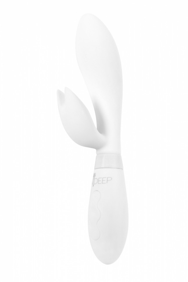 Indeep Rechargeable Vibrator Indeep Malena White - Wibrator króliczek Biały ▶️▶️ DYSKRETNIE ▶️ GWARANCJA ▶️ PRZESYŁKA 24h ▶️