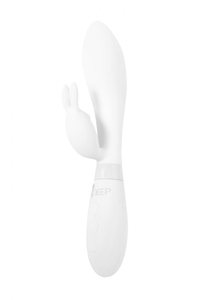 Indeep Rechargeable Vibrator Indeep Theona White - Wibrator króliczek Biały ▶️▶️ DYSKRETNIE ▶️ GWARANCJA ▶️ PRZESYŁKA 24h ▶️