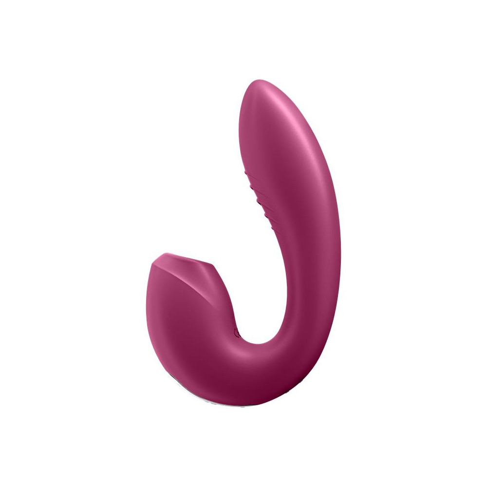 Satisfyer Sunray (Berry) - Wibrator króliczek z funkcją stymulacji punktu G i łechtaczki Fioletowy ▶️▶️ DYSKRETNIE ▶️ GWARANCJA ▶️ PRZESYŁKA 24h ▶️