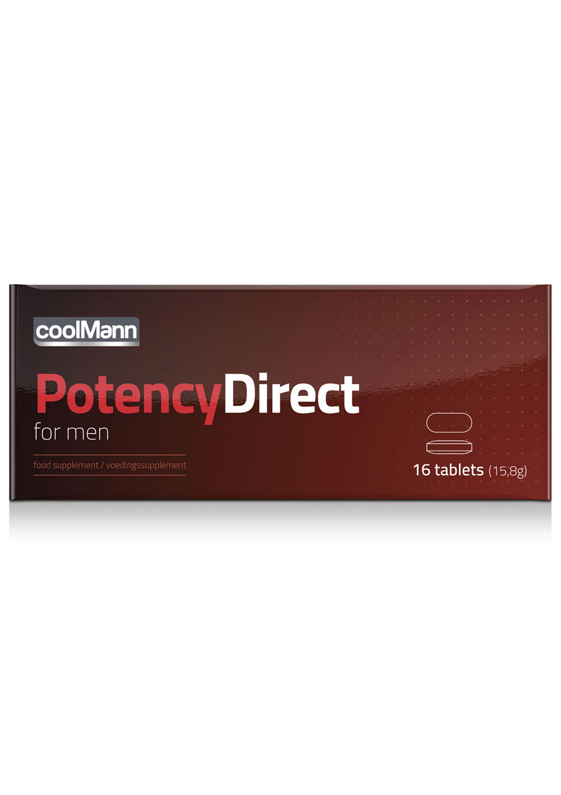 Cobeco Coolmann Potency Direct 16Pcs - Suplement na potencje ▶️▶️ DYSKRETNIE ▶️ GWARANCJA ▶️ PRZESYŁKA 24h ▶️