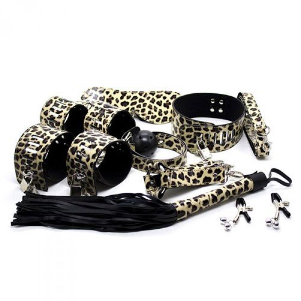 Toyz4Lovers wild bondage kit leopard - Zestaw BDSM ▶️▶️ DYSKRETNIE ▶️ GWARANCJA ▶️ PRZESYŁKA 24h ▶️