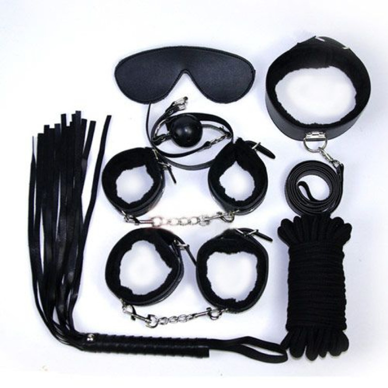 Toyz4Lovers bondage kit (nero) - Zestaw BDSM ▶️▶️ DYSKRETNIE ▶️ GWARANCJA ▶️ PRZESYŁKA 24h ▶️