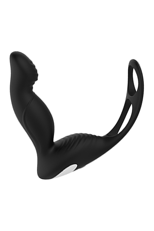 Dream Toys Dream Toys P Pleaser - Wibrujący masażer prostaty z pierścieniem erekcyjnym ▶️▶️ DYSKRETNIE ▶️ GWARANCJA ▶️ PRZESYŁKA 24h ▶️