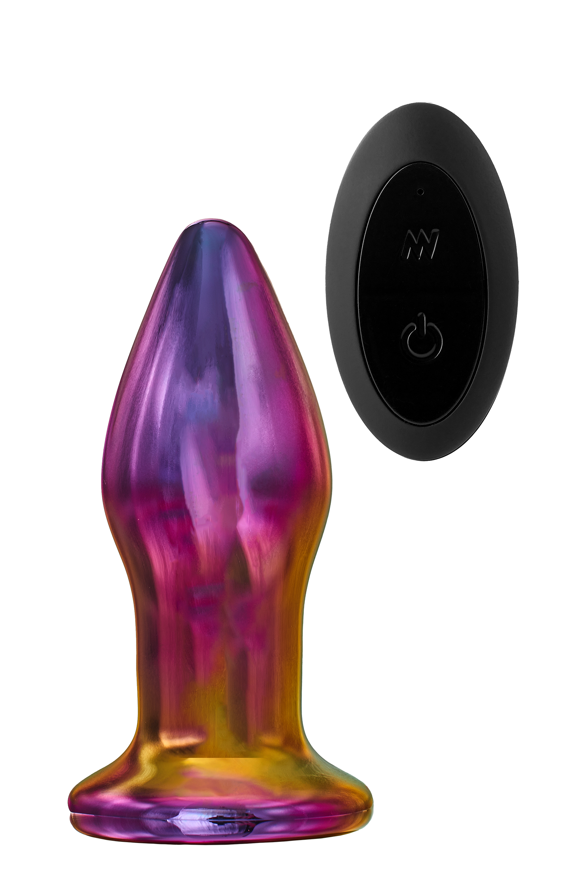 Dream Toys glamour glass remote vibe plug - Wibrujący korek analny z pilotem ▶️▶️ DYSKRETNIE ▶️ GWARANCJA ▶️ PRZESYŁKA 24h ▶️