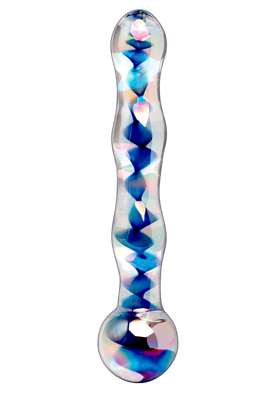 Icicles no 8 - hand blown massager - Szklane dildo ▶️▶️ DYSKRETNIE ▶️ GWARANCJA ▶️ PRZESYŁKA 24h ▶️