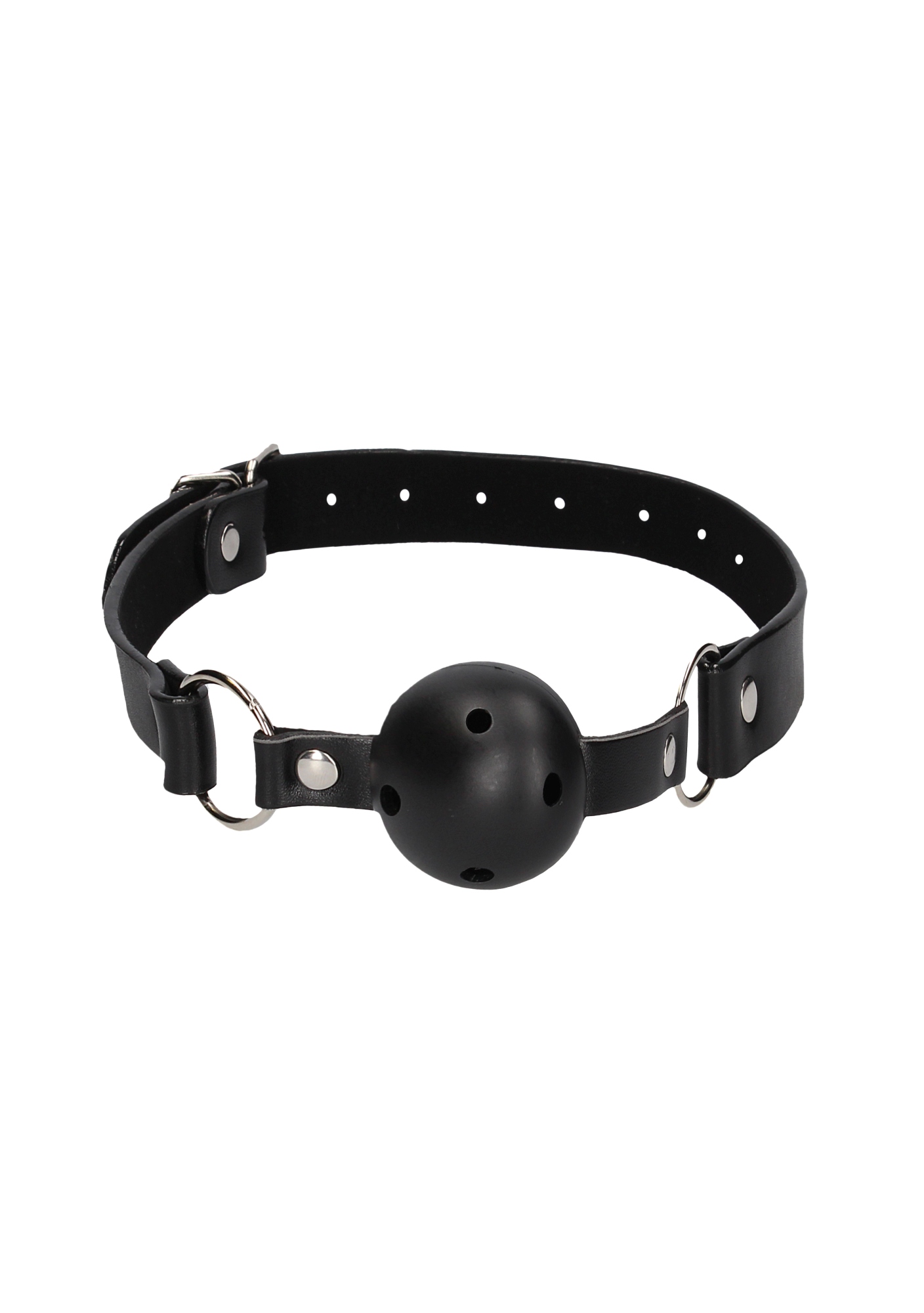 Ouch! breathable ball gag with nipple clamps - Knebel z zaciskami na sutki ▶️▶️ DYSKRETNIE ▶️ GWARANCJA ▶️ PRZESYŁKA 24h ▶️