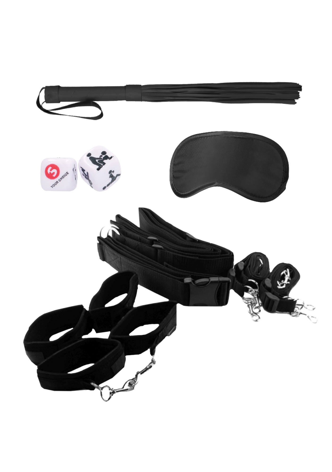 Ouch! bondage belt restraint system - System krępowania do łóżka ▶️▶️ DYSKRETNIE ▶️ GWARANCJA ▶️ PRZESYŁKA 24h ▶️