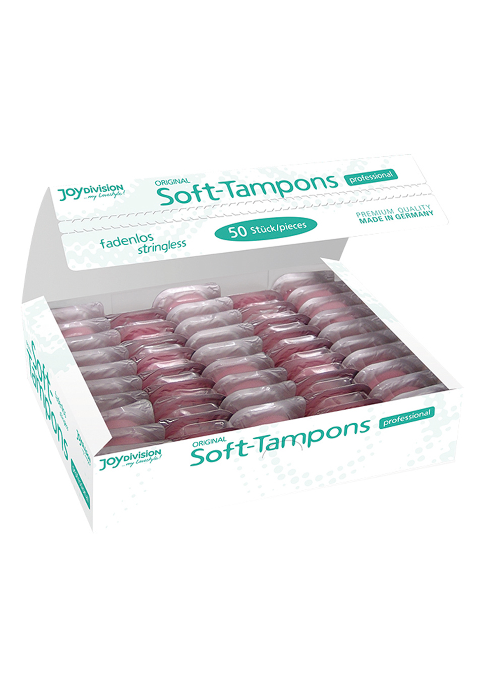 JoyDivision Tampons Normal Professional - Tampony gąbeczki - 50 szt. ▶️▶️ DYSKRETNIE ▶️ GWARANCJA ▶️ PRZESYŁKA 24h ▶️