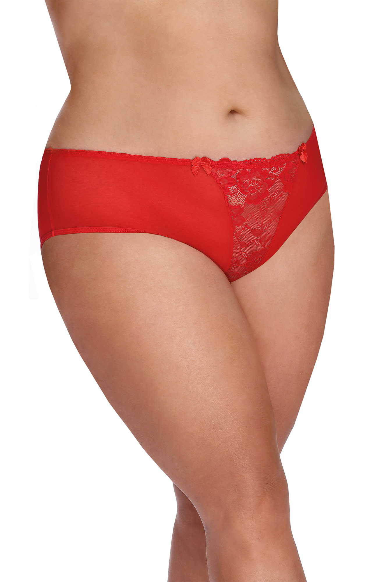 Anais Apparel Luxury marlowe knickers - Majtki, Czerwony Wariant/Rozmiar: XxL+ ▶️▶️ DYSKRETNIE ▶️ GWARANCJA ▶️ PRZESYŁKA 24h ▶️
