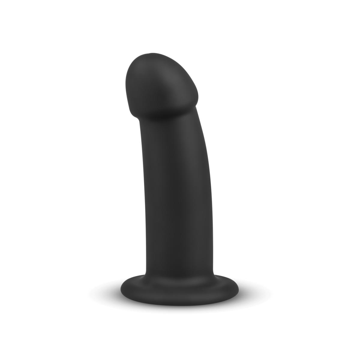 No-Parts Charlie Dildo 14.5 Cm - Black - Dildo Strap-on ▶️▶️ DYSKRETNIE ▶️ GWARANCJA ▶️ PRZESYŁKA 24h ▶️